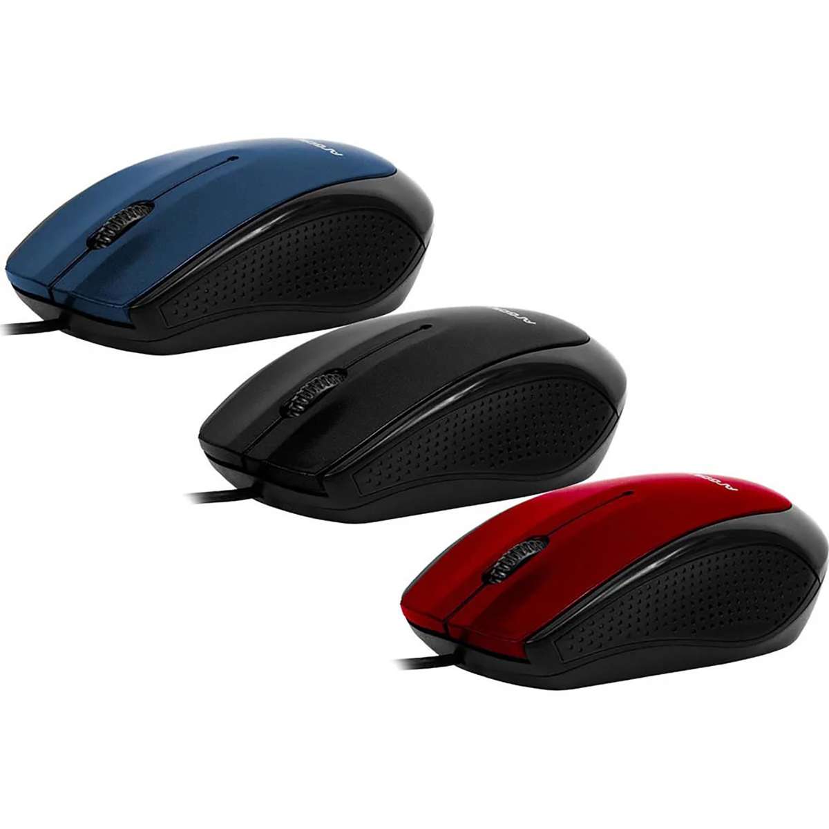 Mouse Óptico Argomtech 3D MS14 800DPI USB Negro